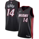 Unisex Miami Heat Tyler Herro #14 Black Swingman Jersey - Icon Edition - minejerseys