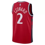 Men's LA Clippers Kawhi Leonard #2 Jordan Brand Red Swingman Jersey - Statement Edition - minejerseys
