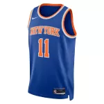 Unisex New York Knicks Jalen Brunson #11 Blue Swingman Jersey - Icon Edition - minejerseys
