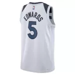 Unisex Minnesota Timberwolves Anthony Edwards #5 White Swingman Jersey - Association Edition - minejerseys