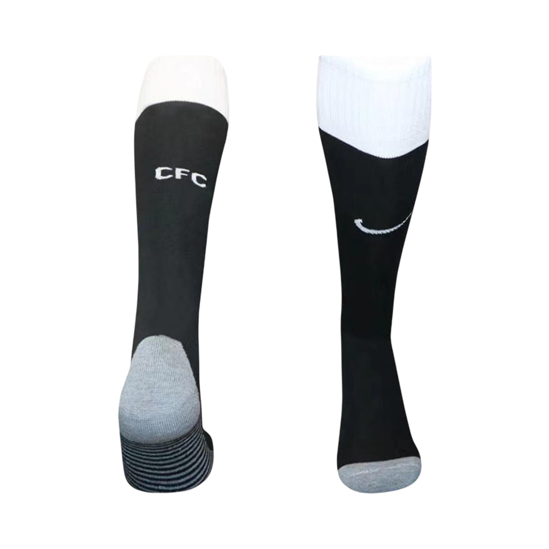 Chelsea Third Soccer Socks - Black 2025/26