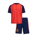Kids Spain Home Jersey Kit World Cup 2026 - minejerseys
