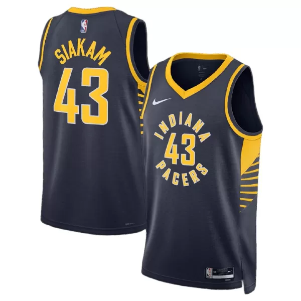 Men's Indiana Pacers Pascal Siakam #43 Navy Swingman Jersey - Icon Edition - minejerseys