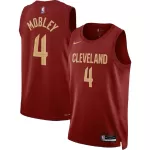 Men's Cleveland Cavaliers Evan Mobley #4 Wine Swingman Jersey - Icon Edition - minejerseys