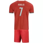 RONALDO #7 Kids Portugal Home Jersey Kit World Cup 2026 - minejerseys