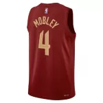 Men's Cleveland Cavaliers Evan Mobley #4 Wine Swingman Jersey - Icon Edition - minejerseys