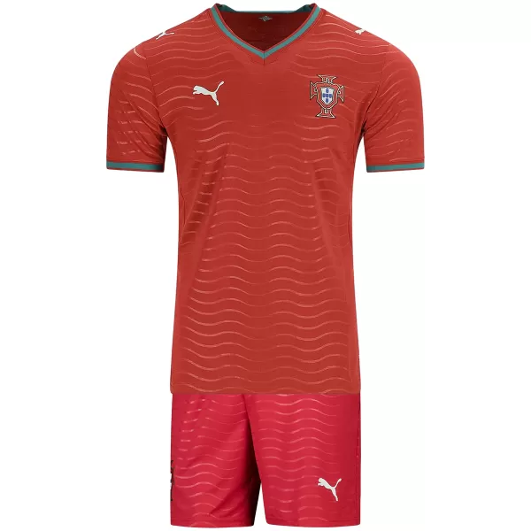 Kids Portugal Home Jersey Kit World Cup 2026 - minejerseys