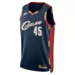 Men's Cleveland Cavaliers Donovan Mitchell #45 Navy Swingman Jersey - Classic Edition - minejerseys