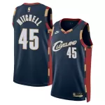 Men's Cleveland Cavaliers Donovan Mitchell #45 Navy Swingman Jersey - Classic Edition - minejerseys