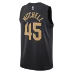 Men's Cleveland Cavaliers Donovan Mitchell #45 Black Swingman Jersey - Statement Edition - minejerseys