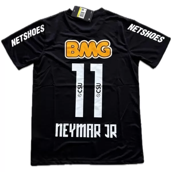 Neymar Jr #10 Retro Santos FC Away Jersey 2011/12 - minejerseys