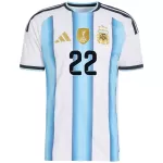 L.MARTÍNEZ #22 Argentina Home Match Jersey Player Version 2025/26 - minejerseys