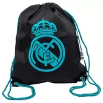 Real Madrid Crest Gymsack - Black - minejerseys
