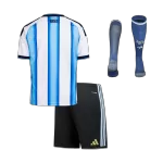 Kids Argentina Home Jersey Full Kit 2025/26 - minejerseys