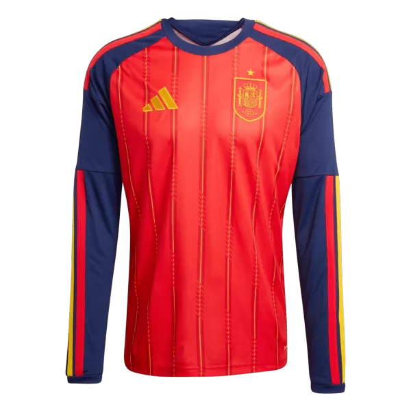Spain Home Long Sleeve Jersey 2026 - minejerseys