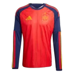 Spain Home Long Sleeve Jersey 2026 - minejerseys