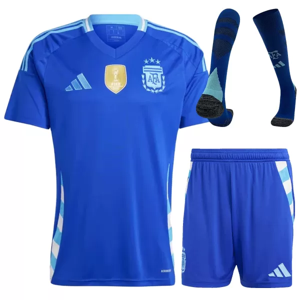 [Super Replica] Argentina Away Full Jersey Kit Copa America - minejerseys