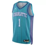 Men's Charlotte Hornets LaMelo Ball #1 Teal Swingman Jersey - Classic Edition - minejerseys
