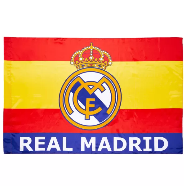 Real Madrid Spain Flag Large - Red/Yellow - minejerseys