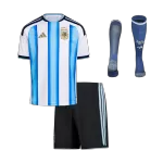 Kids Argentina Home Jersey Full Kit 2025/26 - minejerseys