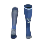 Kids Argentina Home Soccer Socks - Blue 2026 - minejerseys