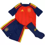 Kids Spain Home Jersey Full Kit World Cup 2026 - minejerseys