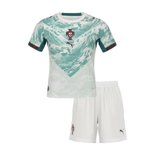Kids Portugal Away Jersey Kit 2026 - minejerseys