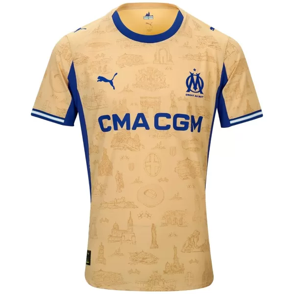 Marseille Fourth Match Jersey Player Version 2025/26 - minejerseys