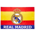 Discount Real Madrid Spain Flag Large - Red/Yellow - minejerseys