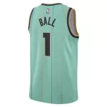 Men's Charlotte Hornets LaMelo Ball #1 Mint Swingman Jersey - City Edition - minejerseys
