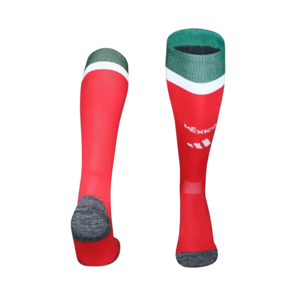 Mexico Home Soccer Socks - Red 2026 - minejerseys