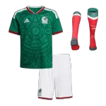 Kids Mexico Home Jersey Full Kit 2025/26 - minejerseys