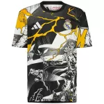 Real Madrid x Marvel Warm Up Shirt 2025/26 White/Black - minejerseys