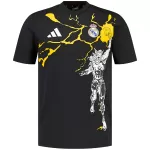 Real Madrid x Marvel T-Shirt 2025/26 Black - minejerseys