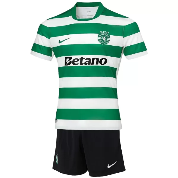 Kids Sporting CP Home Jersey Kit 2025/26 - minejerseys