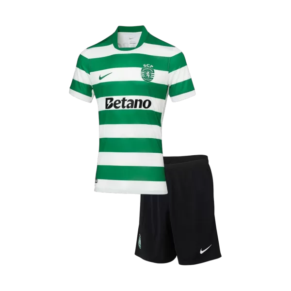 Kids Sporting CP Home Jersey Kit 2025/26 - minejerseys