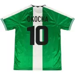 Okocha #10 Retro Nigeria Home Jersey 1996 - minejerseys