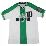 Okocha #10 Retro Nigeria Away Jersey 1996 - minejerseys