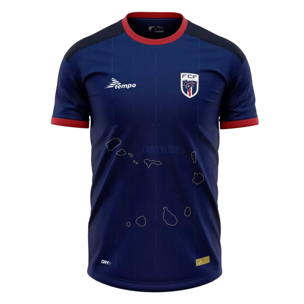 Cape Verde Home Jersey 2025 - minejerseys