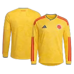 Colombia Home Long Sleeve Jersey 2026 - minejerseys