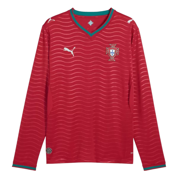 Portugal Home Long Sleeve Jersey 2026 - minejerseys