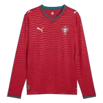 Portugal Home Long Sleeve Jersey 2026 - minejerseys