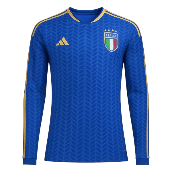 Italy Home Long Sleeve Jersey 2026 - minejerseys