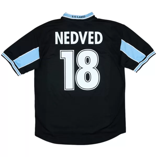 NEDVED #18 Retro Lazio Away Jersey 1998/00 - minejerseys