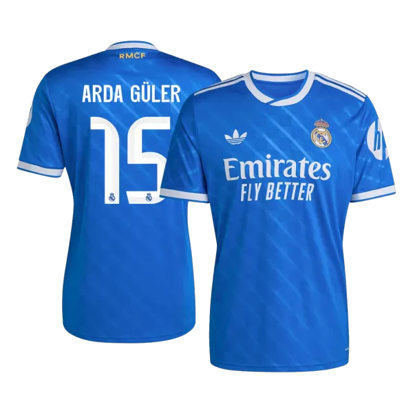 ARDA GÜLER #15 Real Madrid Third Away Jersey 2025/26 - minejerseys