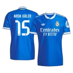 ARDA GÜLER #15 Real Madrid Third Away Match Jersey Player Version 2025/26 - minejerseys