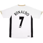 Ronaldo #7 Retro Manchester United Away Jersey 2006/08 - minejerseys
