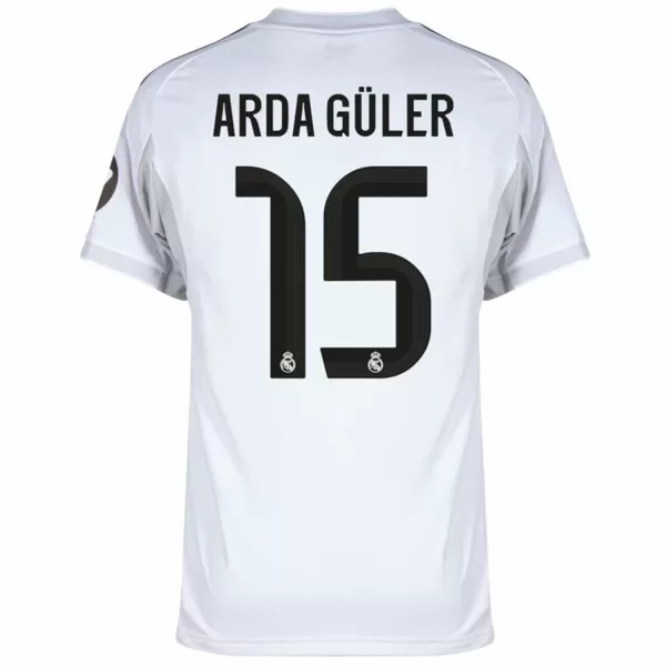 ARDA GÜLER #15 Real Madrid Home Jersey 2025/26 - minejerseys