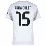 ARDA GÜLER #15 Real Madrid Home Jersey 2025/26 - minejerseys