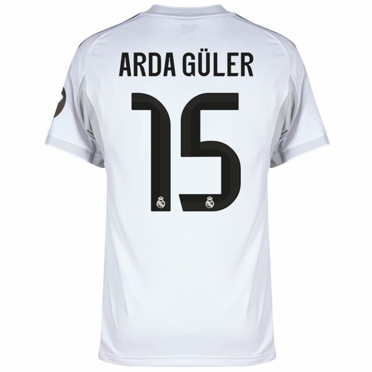 ARDA GÜLER #15 Real Madrid Home Jersey 2025/26 ARDA GÜLER #15 Real Madrid Home Jersey 2025/26